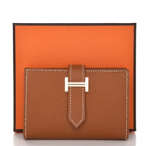 hermes epsom bearn wallet|Hermes bearn wallet small.